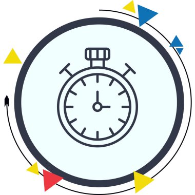 izle simge vektör çizimi tasarımı