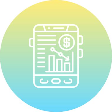 Çubuk Grafik Yaratıcı Eşsiz Markalaştırıcı Elementi