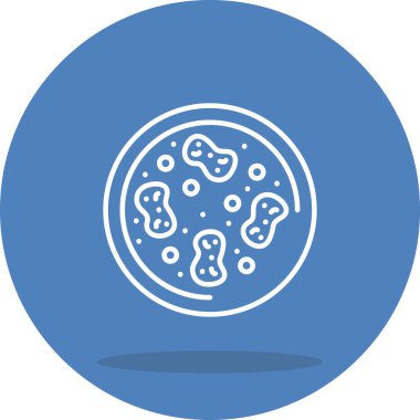 Gloeocapsa Siyanobakteri Dinamik Yaratıcı Dijital Grafik Şekli