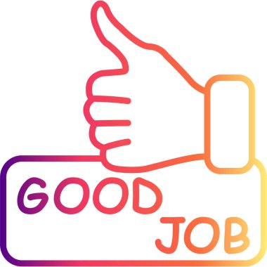 Good Job Stylish Professional Creative Art Object