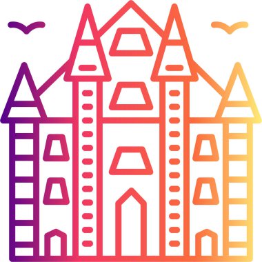 Milan Seyahat Belirsiz Asgari Markalaştırma Vektör Varlığı