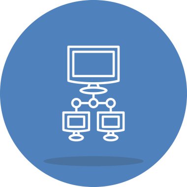 Bilgisayar Ağı Eşsiz Soyut Markalaştırma Grafiksel ŞekliName