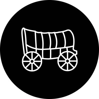 Eski Wagon Seçkin Markalaştırma Vektör Varlığı