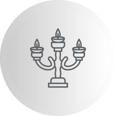 Candelabra Yaratıcı Eşsiz Markalaştırıcı Elementi