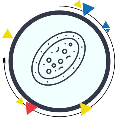 Petri Tabağı Yüksek Kaliteli Özel Vektör Tasarımı