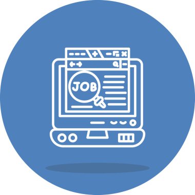 dizüstü bilgisayar simgesi, vektör illüstrasyonu basit tasarım