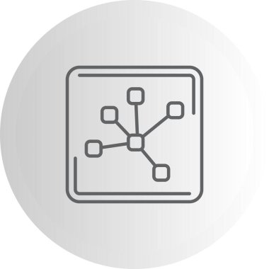 Ağ İnbotu Minimum Yüksek Çözünürlüklü Vektör Düzeni