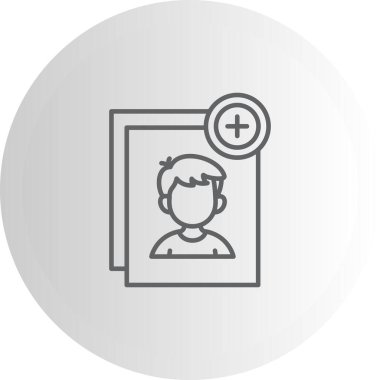 Zarif Modern Yaratıcı Sanat Sembolü