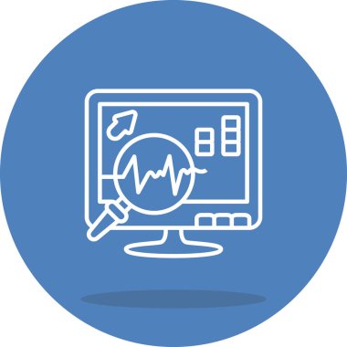 Sistem İzleme Stili Özel Vektör Tasarım Varlığı