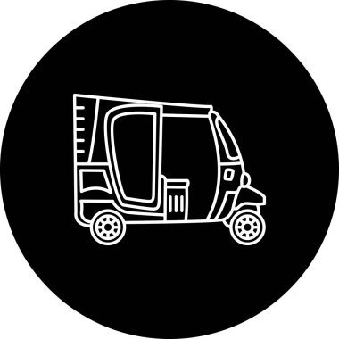Rickshaw Profesyonel Yenilikçi Düz Tasarım Düzeni