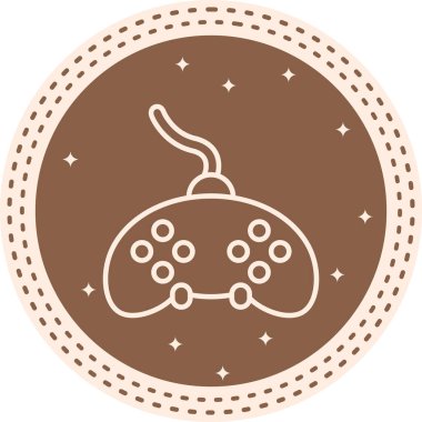 Oyun Ağı simgesinin vektör illüstrasyonu