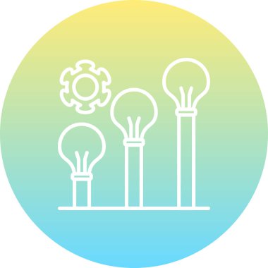 Yenilik simgesi vektör illüstrasyon tasarımı