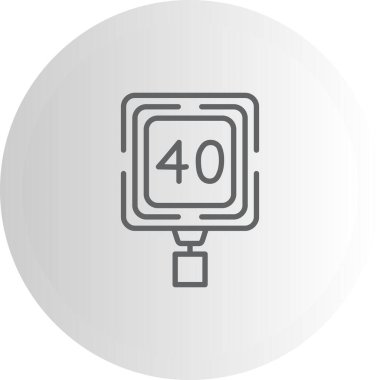 Hız Sınırı 40 Yaratıcı Eşsiz Markalaştırıcı Elementi
