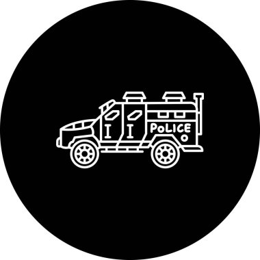 Zırhlı Gelişmiş İşlevsel Web Arayüzü Sembolü