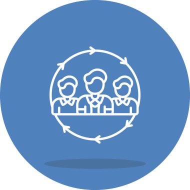 Takım çalışması Temizlenmiş Temiz Dijital Grafik Düzeni