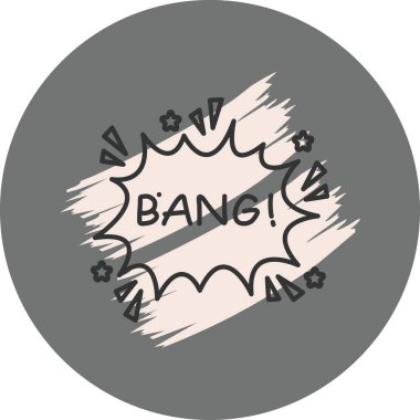 Bang Yüksek Kaliteli Modern Vektör Elementi