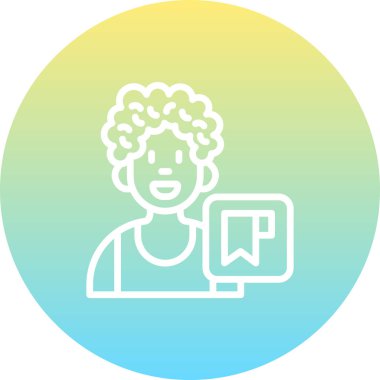 Kullanıcı Defteri Gelişmiş İşlevsel Web Arayüzü Sembolü