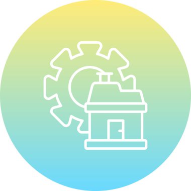 yönetim web simgesi vektör illüstrasyonu