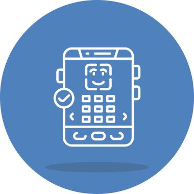 Kullanıcı Erişim modern simgesinin vektör çizimi