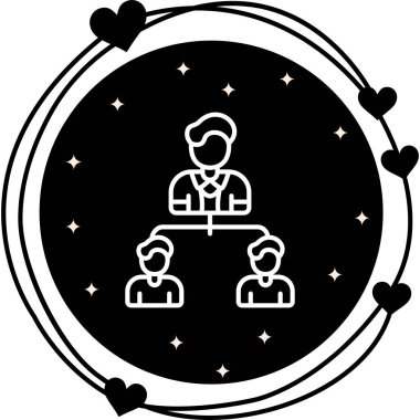 iş liderliği, web basit simgesi