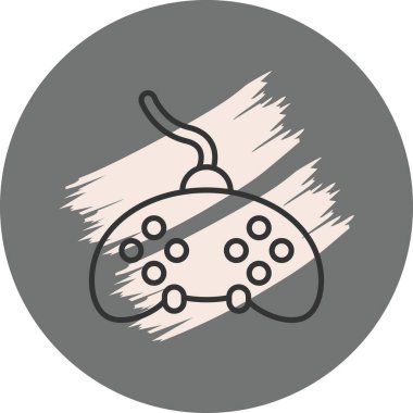 Oyun Ağı simgesinin vektör illüstrasyonu