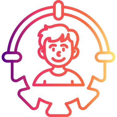 hedef web simge vektör çizim