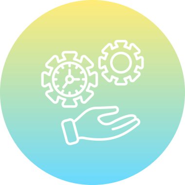 Zaman Yönetimi Dinamik Sofistike Düz Sanat Düzeni