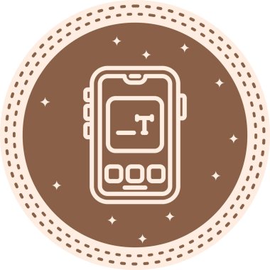 telefon simgesi, vektör illüstrasyonu basit tasarım.