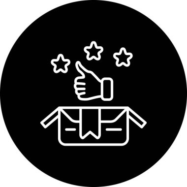 Ürün Derecelendirme Modern Düz Vektör Tasarımı