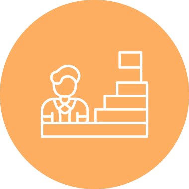 Kariyer Yenilikçi Düz Ürün Tasarım Sembolü