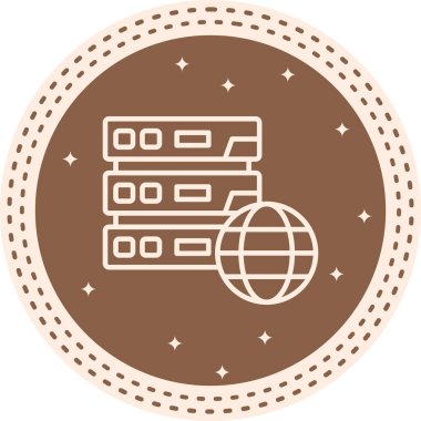 Sunucu Yüksek Kaliteli Özel Vektör Tasarımı Sunucusu