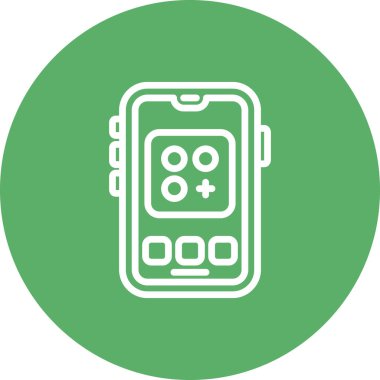 Mobil Uygulama Profesyonel Yenilikçi Düz Tasarım Düzeni