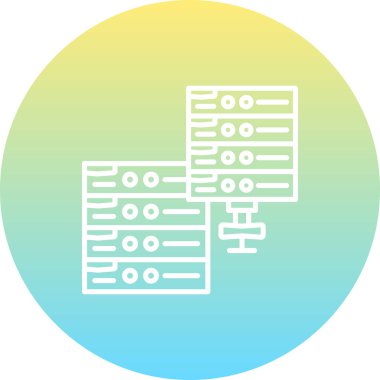 Sunucular Çağdaş Yenilikçi Dijital Tasarım Varlığı