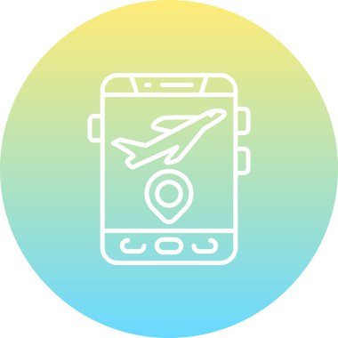 konum web simgesi vektör illüstrasyonu