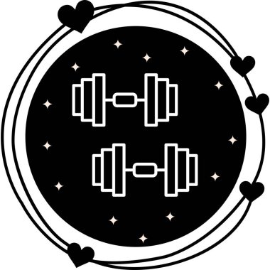 Dambıllar web simgelerinin vektör çizimi