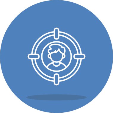 hedef web simge vektör çizim