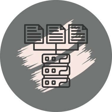 Veri Dengeli Markalaştırma Vektörü Sembolü