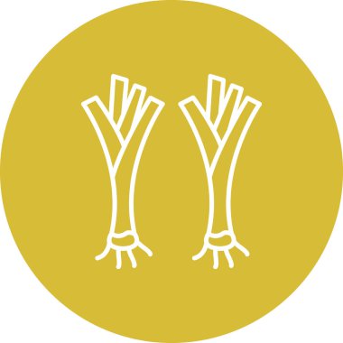 Pırasalı Çağdaş Dijital Grafik Özelliği