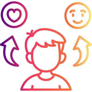 Tepki Dengeli Profesyonel Markalaşma Grafik Sembolü