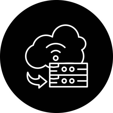 Bulut Servisi Yüksek Çözünürlüklü Sanat Sembolü