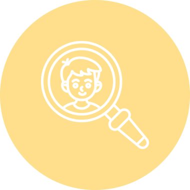 Arama Web simgesi vektör illüstrasyonu işe alınıyor