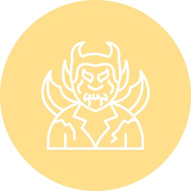 Vampir stili yenilenmiş yaratıcı tasarım elementi