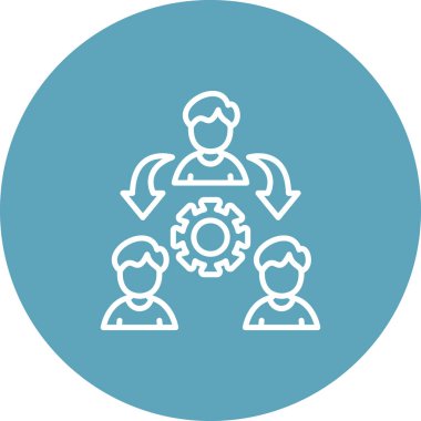 Organizasyon Yapısı Dengeli Yenilikçi Ürün Grafik Elementi