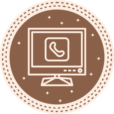 Tv Telefon Simgesi, Basit Resimler