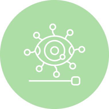 Iris Tanıma Dengeli Yenilikçi Ürün Grafiksel Elementi