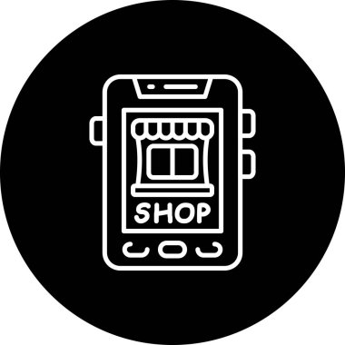 akıllı telefon simgesi, vektör illüstrasyonu basit tasarım illüstrasyonu