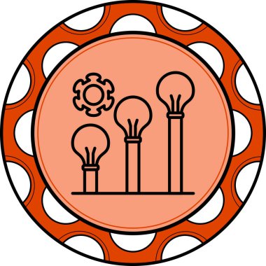 Yenilik simgesi vektör illüstrasyon tasarımı