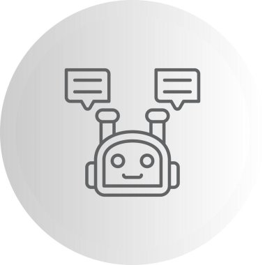 Robot Rafineri Zarif Vektör Sanat Nesnesi