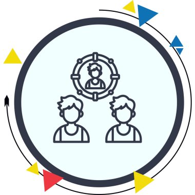 hedef web simge vektör çizim