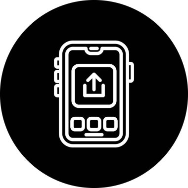 Simge vektör illüstrasyon tasarımı yükle